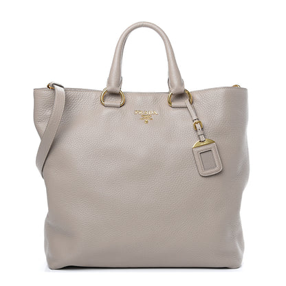 Prada Vitello Daino Tote Pomice 1 of 9