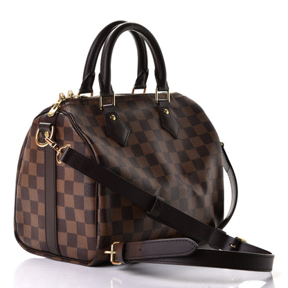 Louis Vuitton Damier Ebene Speedy Bandouliere 25 2 of 5