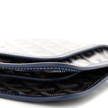 Goyard Goyardine Plumet Wallet Clutch Navy 10 of 11