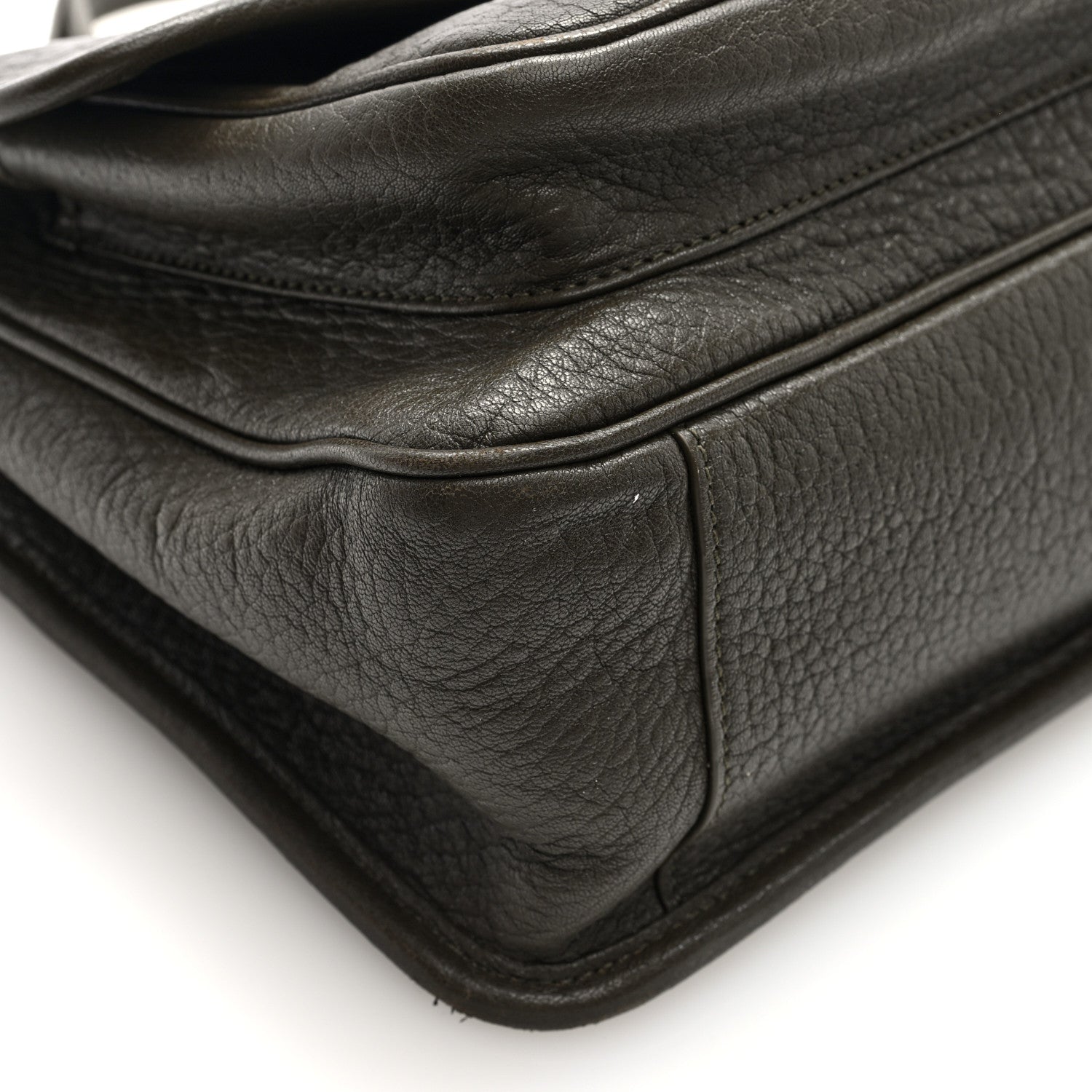 Saint Laurent Grained Lambskin Monogram Medium Niki Chain Satchel Light Musk 6 of 7