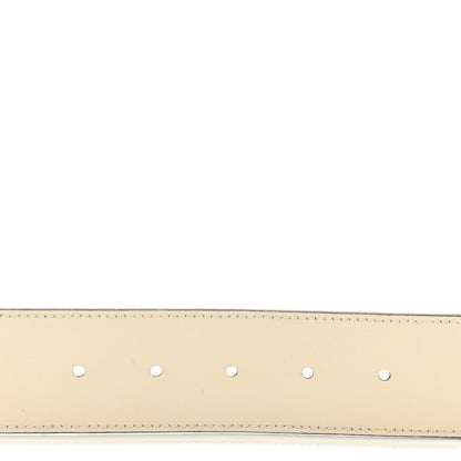 Gucci Calfskin Double G 40mm Belt 95 38 Mystic White 5 of 5