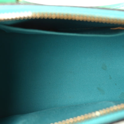 Louis Vuitton Vernis Alma BB Blue Lagon 5 of 9
