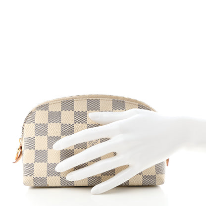 Louis Vuitton Damier Azur Cosmetic Pouch 2 of 9