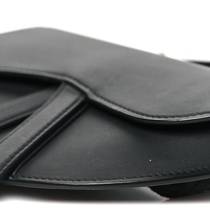 Christian Dior Ultra Matte Calfskin Saddle Belt Bag Black 8 of 8