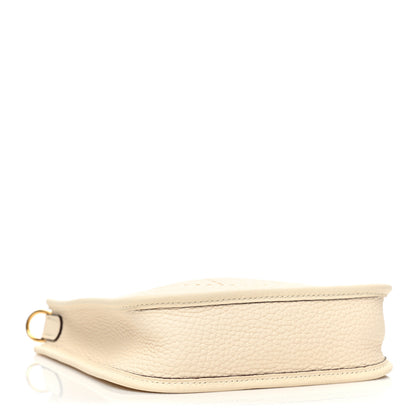 Hermes Taurillon Clemence Amazone Evelyne TPM Nata Craie 4 of 9