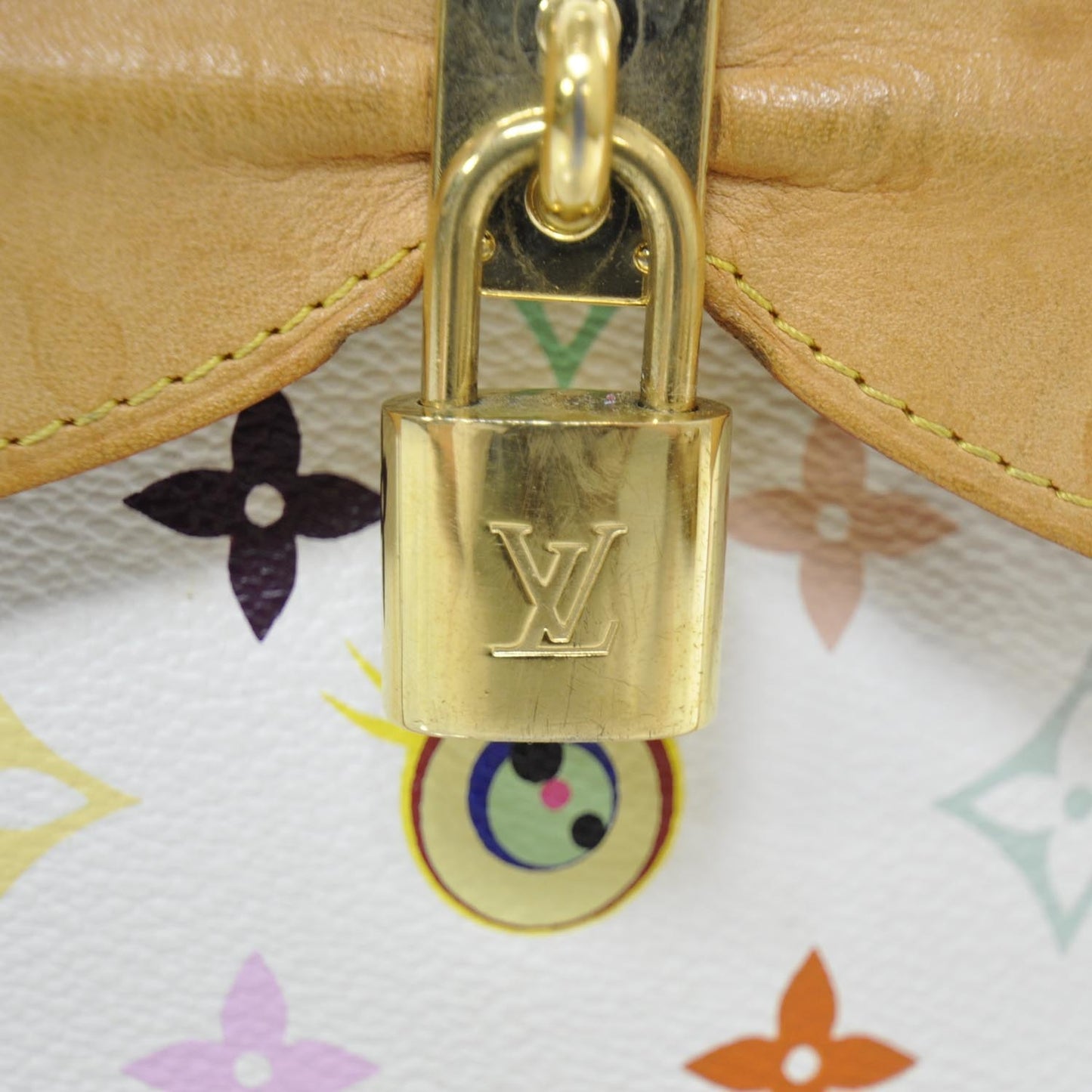 Monogram Multicolor Eye Need You Bag White