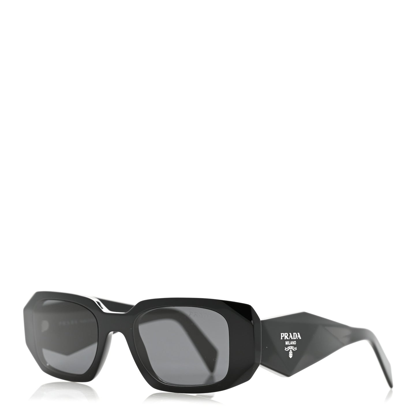 Acetate Symbole Sunglasses SPR 17W Black