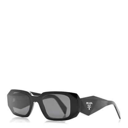 Prada Acetate Symbole Sunglasses SPR 17W Black 1 of 9