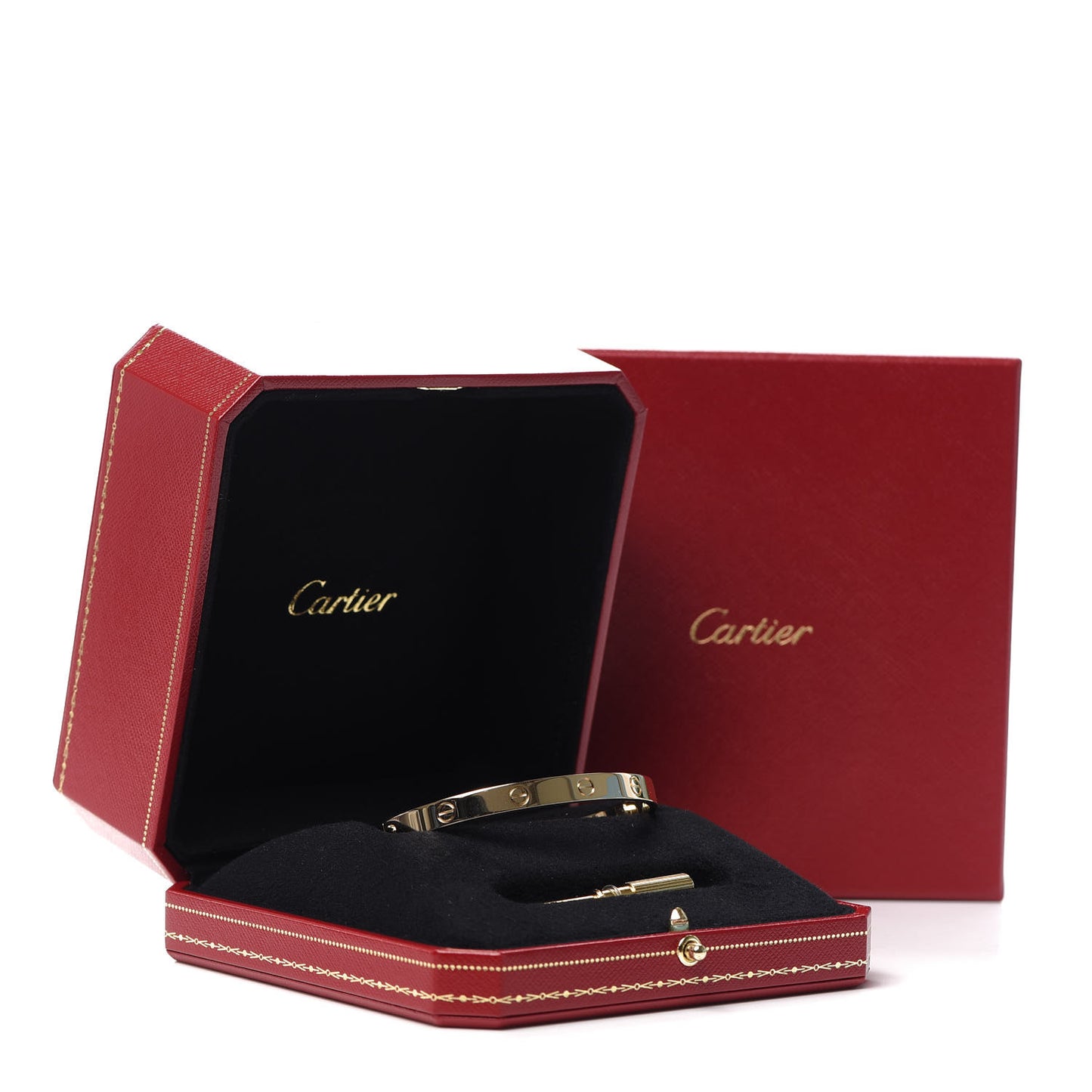 18K Yellow Gold LOVE Bracelet 19