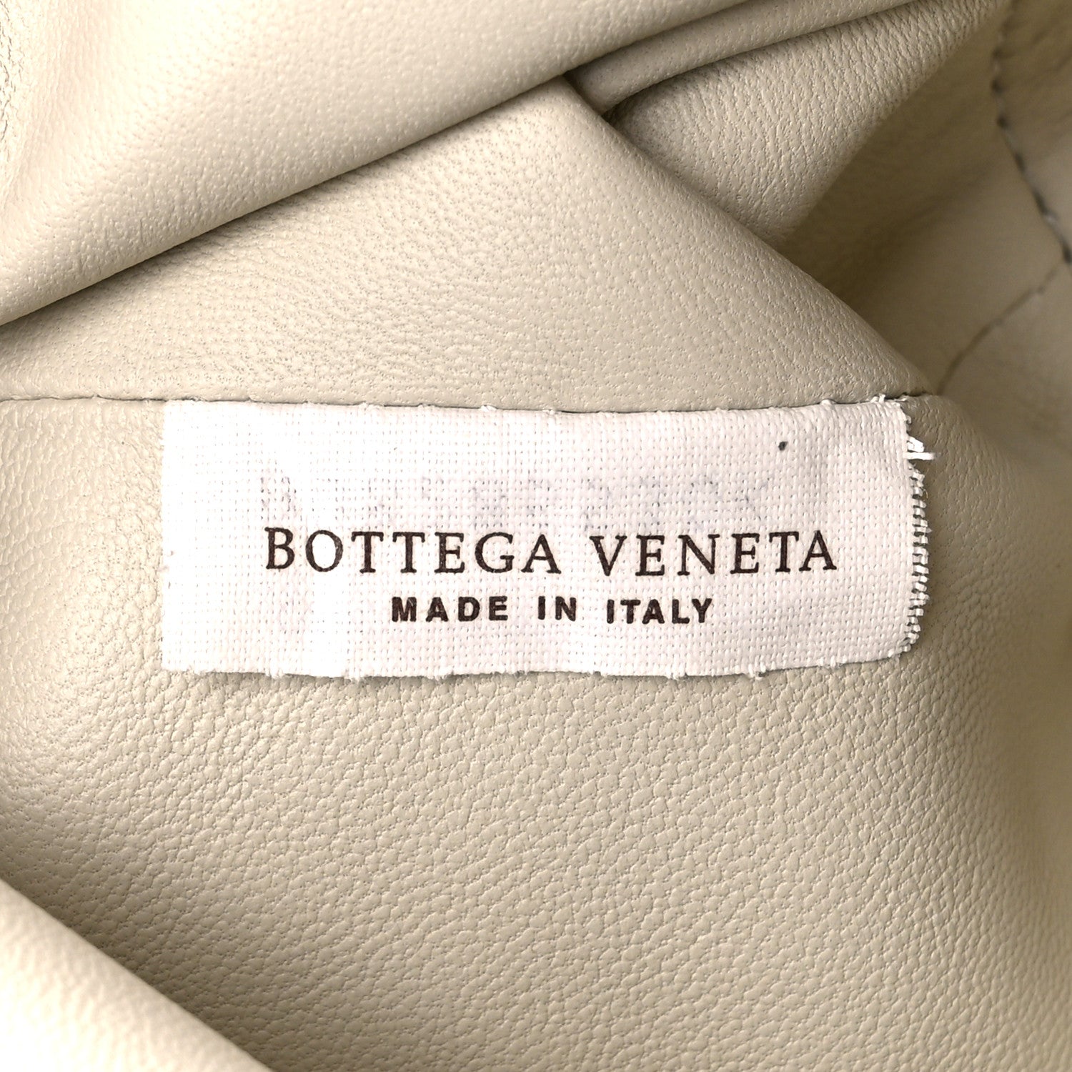 Bottega Veneta Metallic Crinkled Lambskin The Mini Pouch Oro 9 of 12
