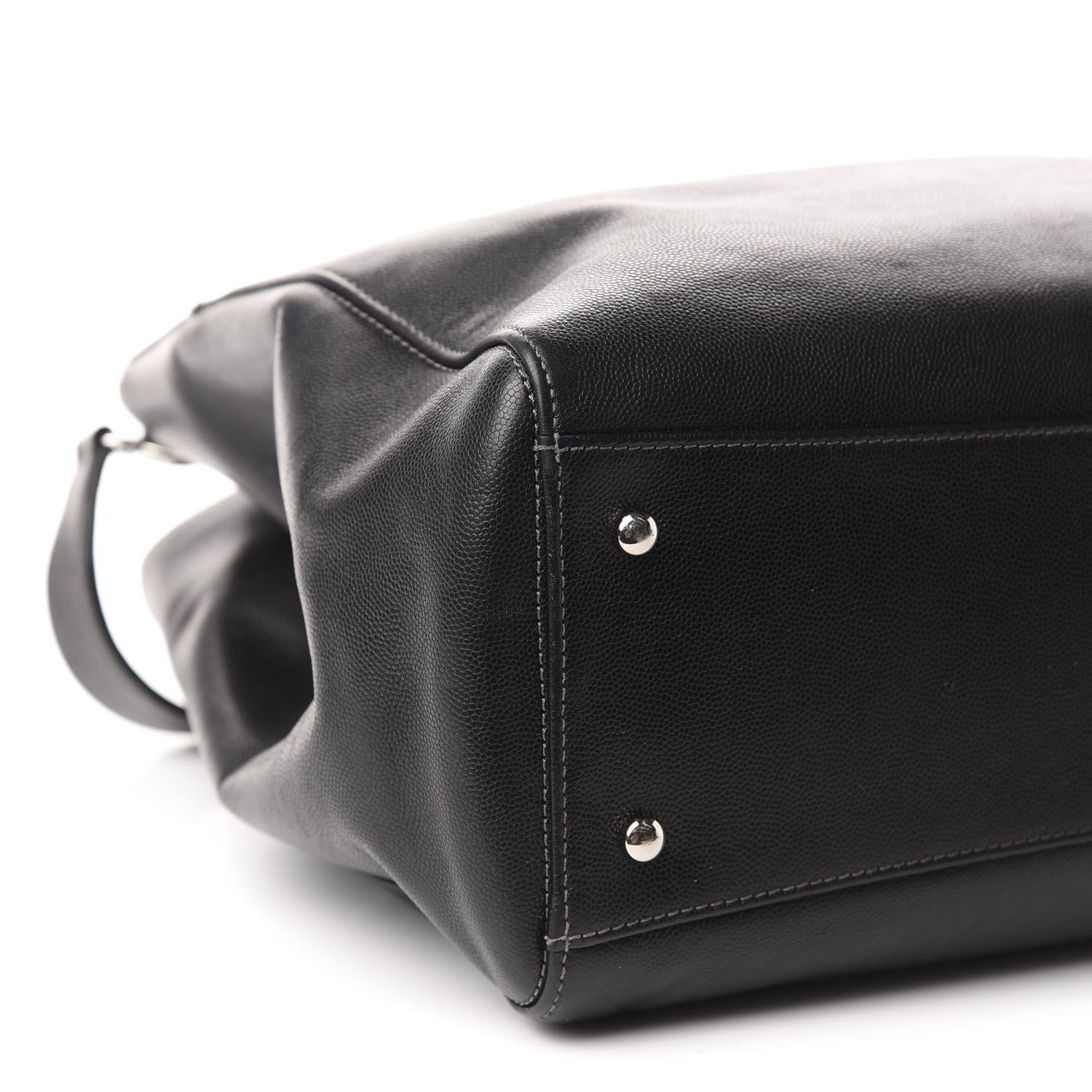 Chanel Caviar Cerf Executive Shopper Tote Black 6 of 15