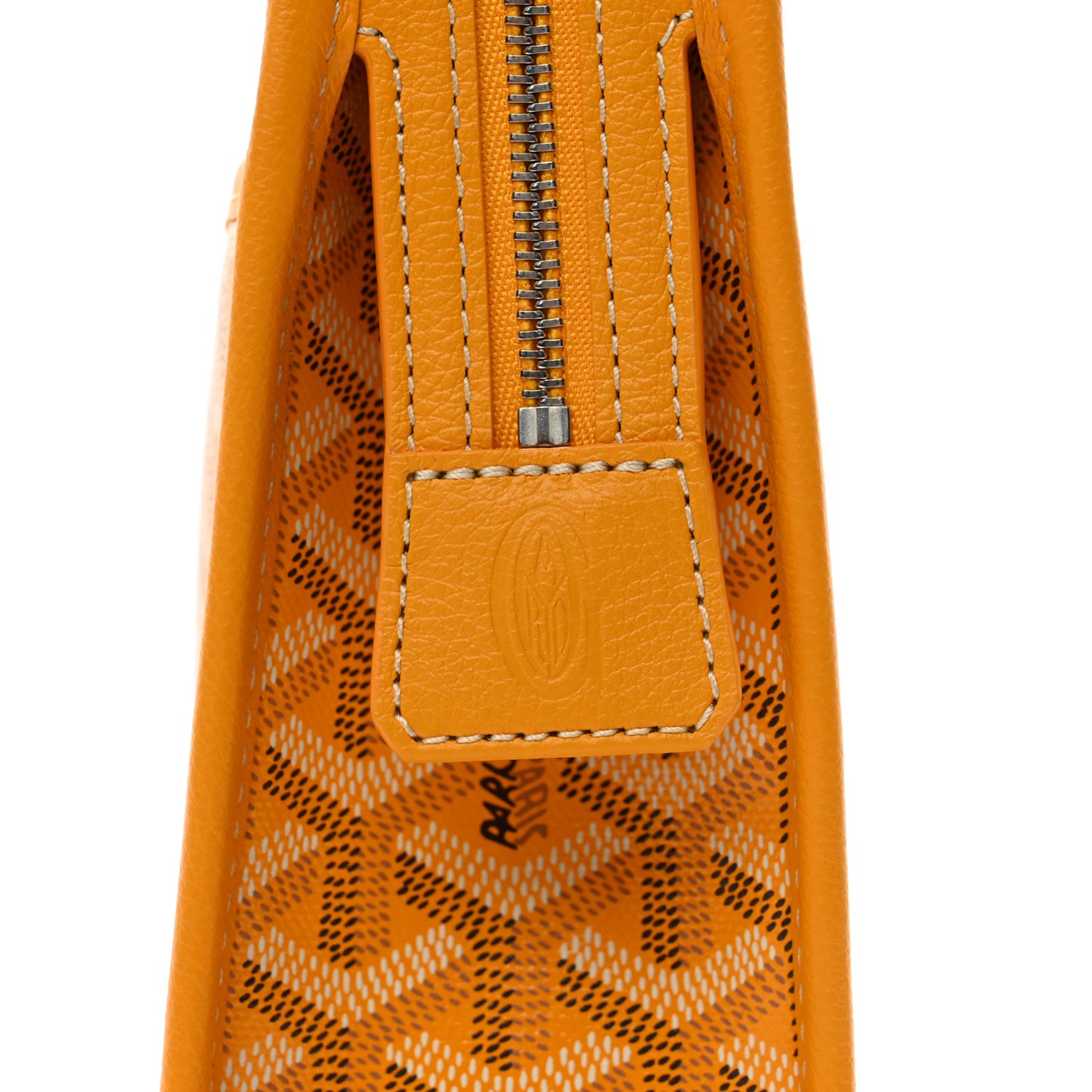 Goyardine Jouvence Toiletry Pouch Yellow
