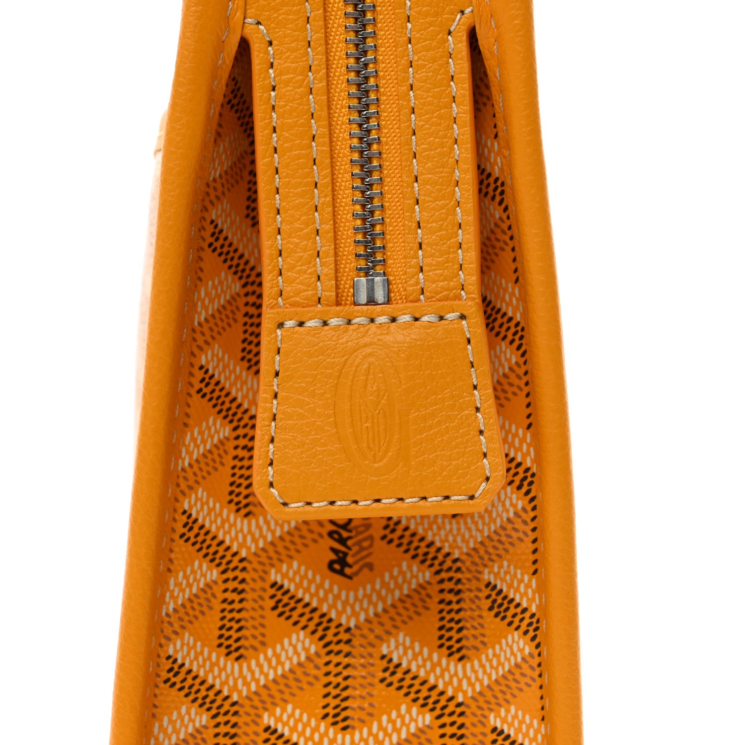 Goyard Goyardine Jouvence Toiletry Pouch Yellow 6 of 6