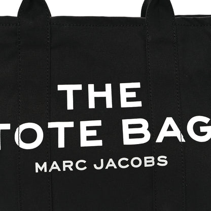 Marc Jacobs Cotton Canvas Large The Tote Bag Black 8 of 12