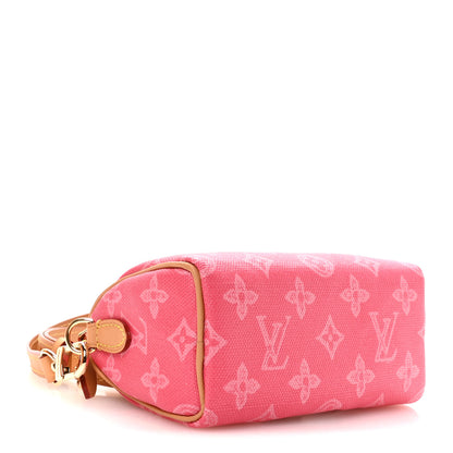 Louis Vuitton Monogram Origine Nano Speedy Bandouliere Rose Ruban 4 of 10