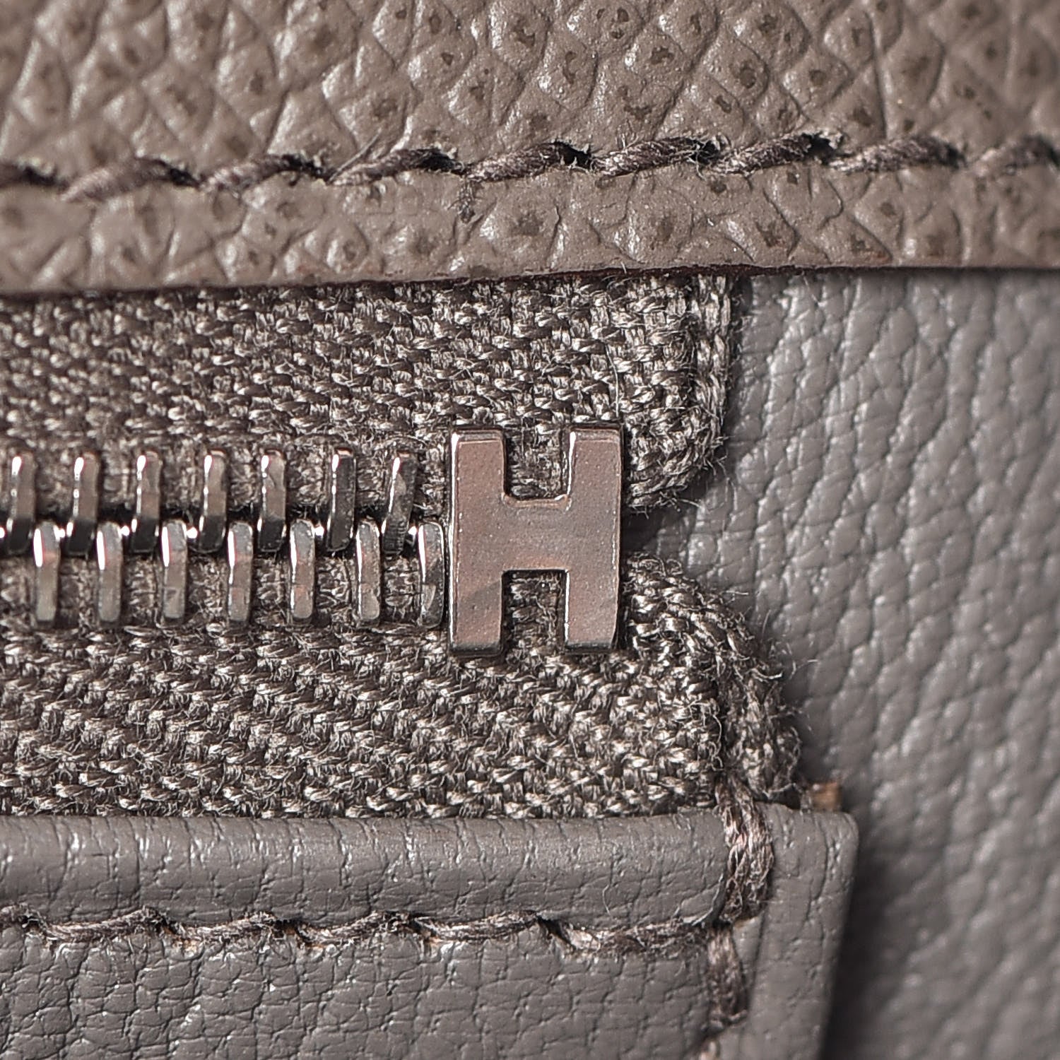 Hermes Epsom Kelly Sellier 28 Etain 10 of 37