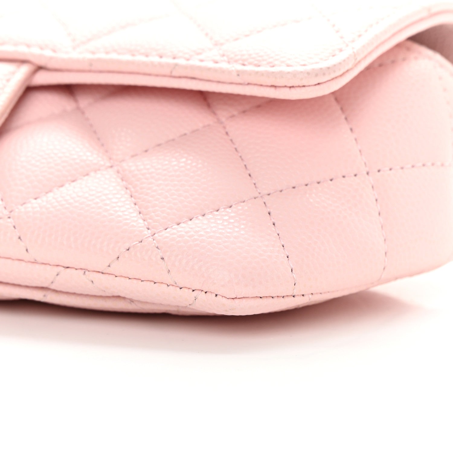Chanel Caviar Quilted Glasses Case With Chain Light Pink 11 of 14