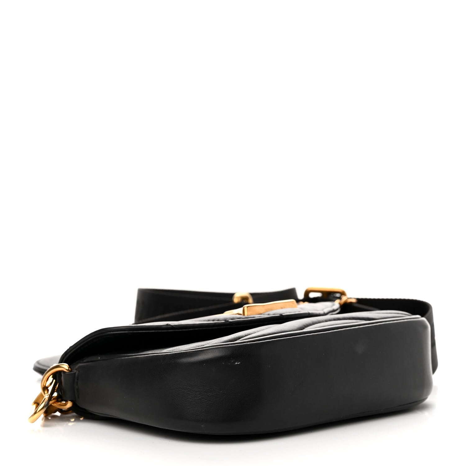 Louis Vuitton Calfskin New Wave Multi Pochette Black 4 of 14