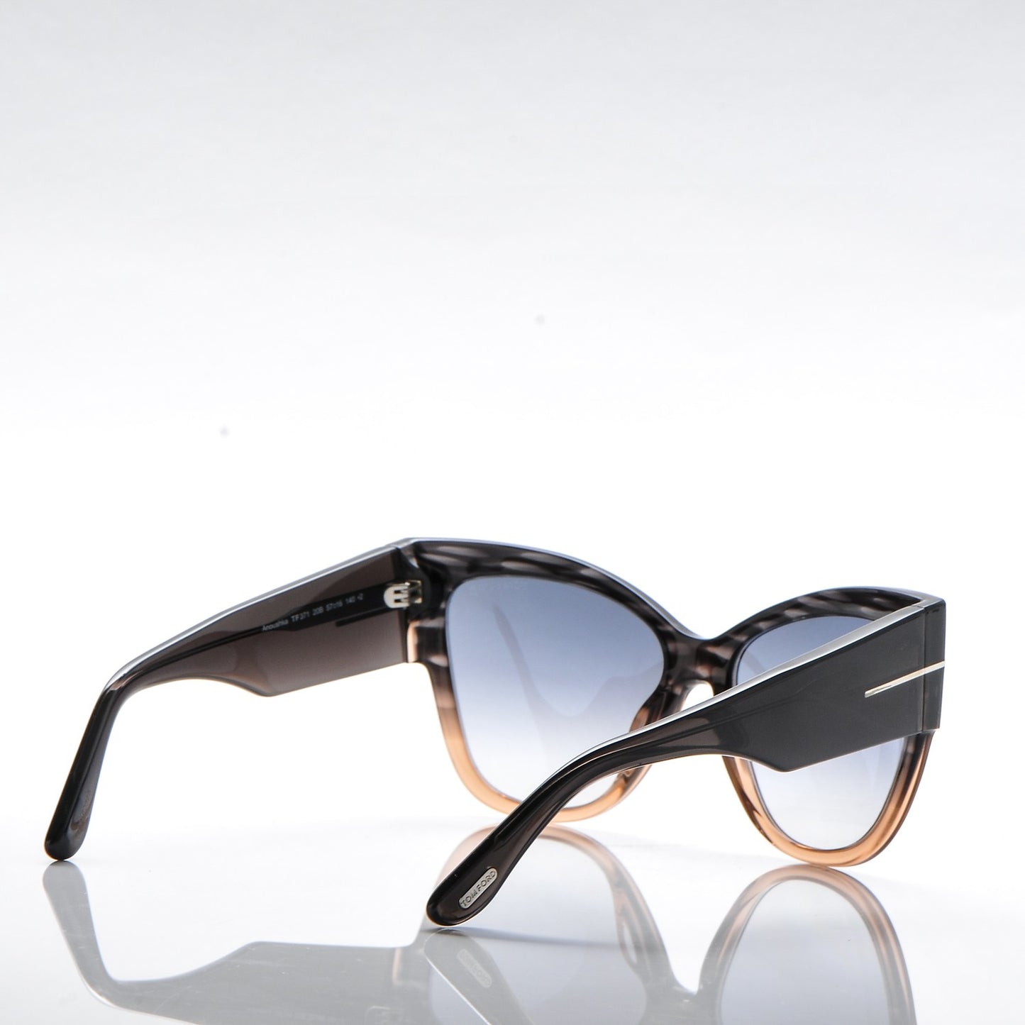 Anoushka Sunglasses TF371 Melange Grey Peach