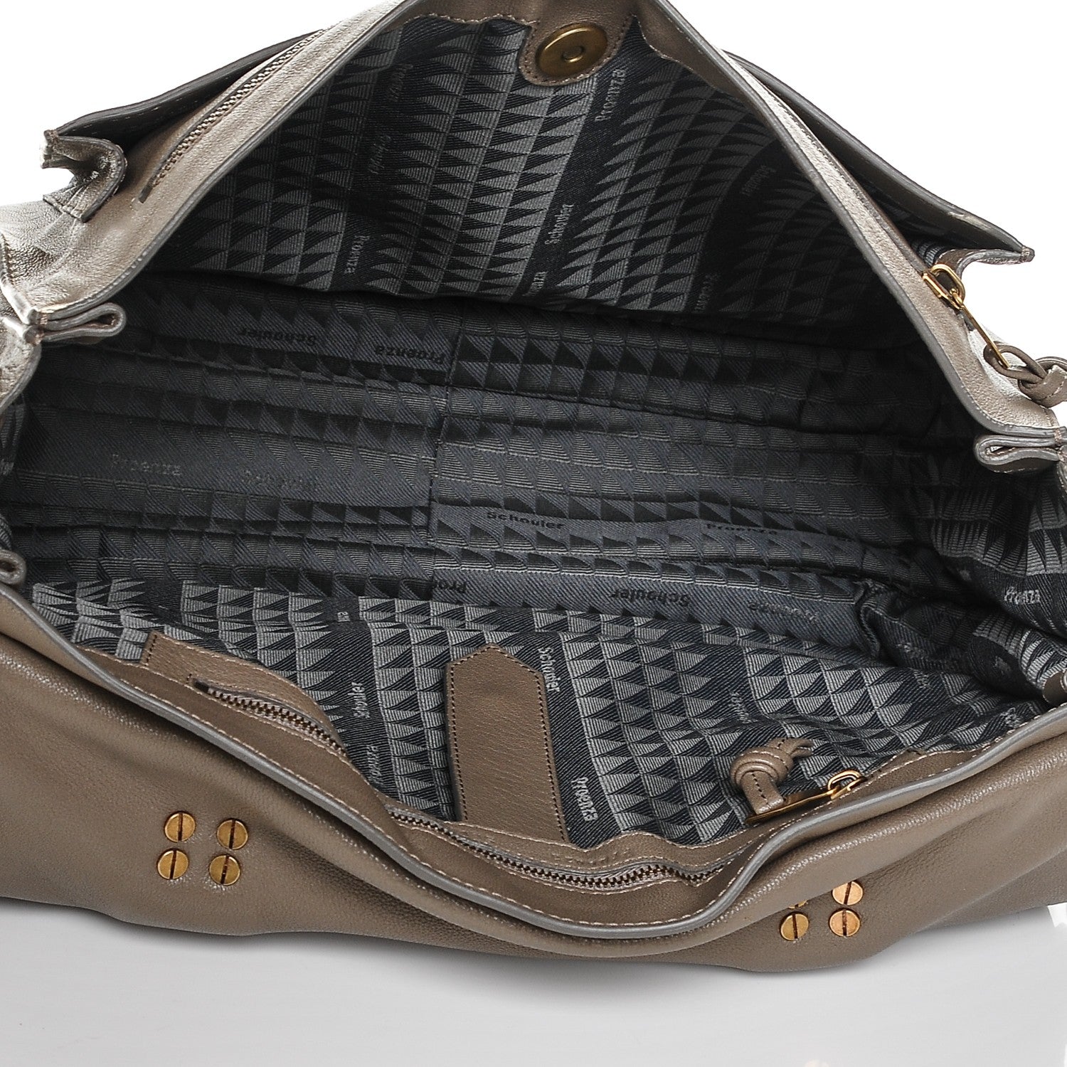 Proenza Schouler Lambskin Large PS1 Satchel Smoke 6 of 11