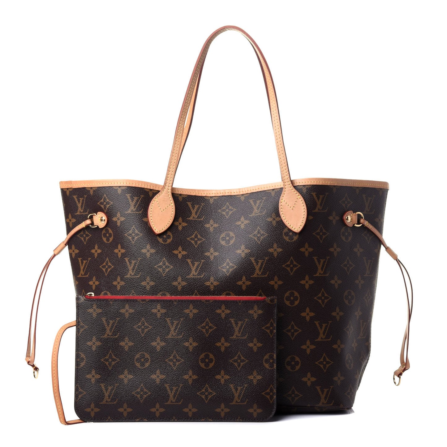 Monogram Neo Neverfull MM Cherry