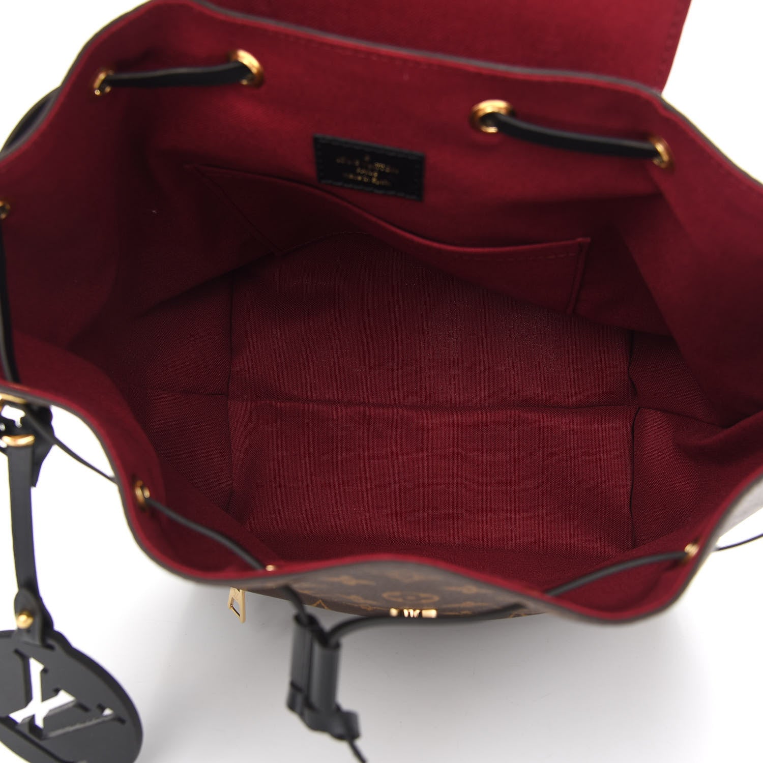 Louis Vuitton Monogram Montsouris PM Black 5 of 8