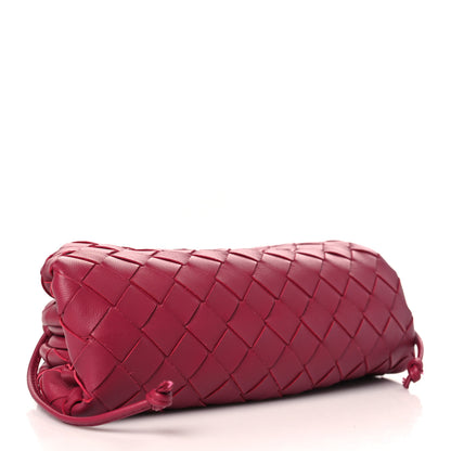 Bottega Veneta Nappa Intrecciato The Mini Pouch Amaranto 4 of 9