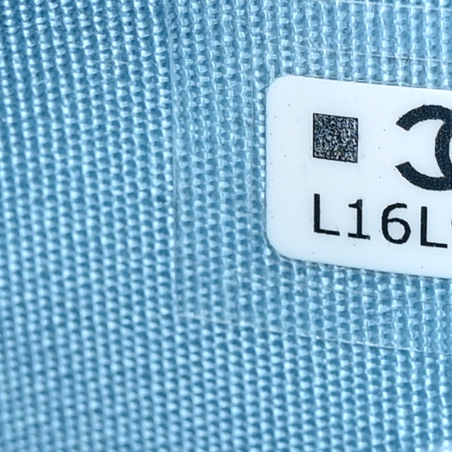 Chanel Lambskin Quilted Chanel 19 Card Holder Light Blue 8 of 9