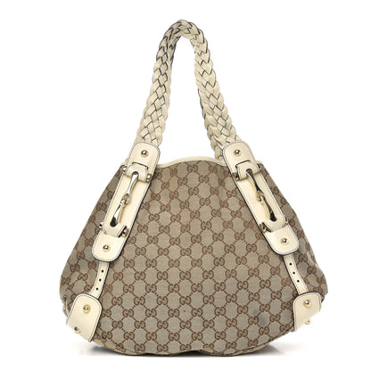Gucci Monogram Small Pelham Shoulder Bag Off White 1 of 13