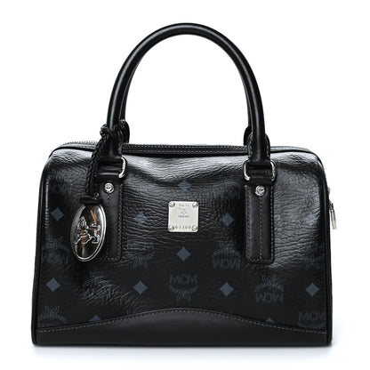 MCM Visetos Small Boston Bag Black 1 of 14