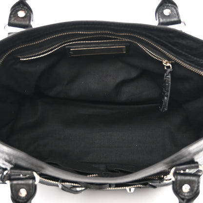 Balenciaga Agneau Classic Silver Hardware City Black 5 of 10