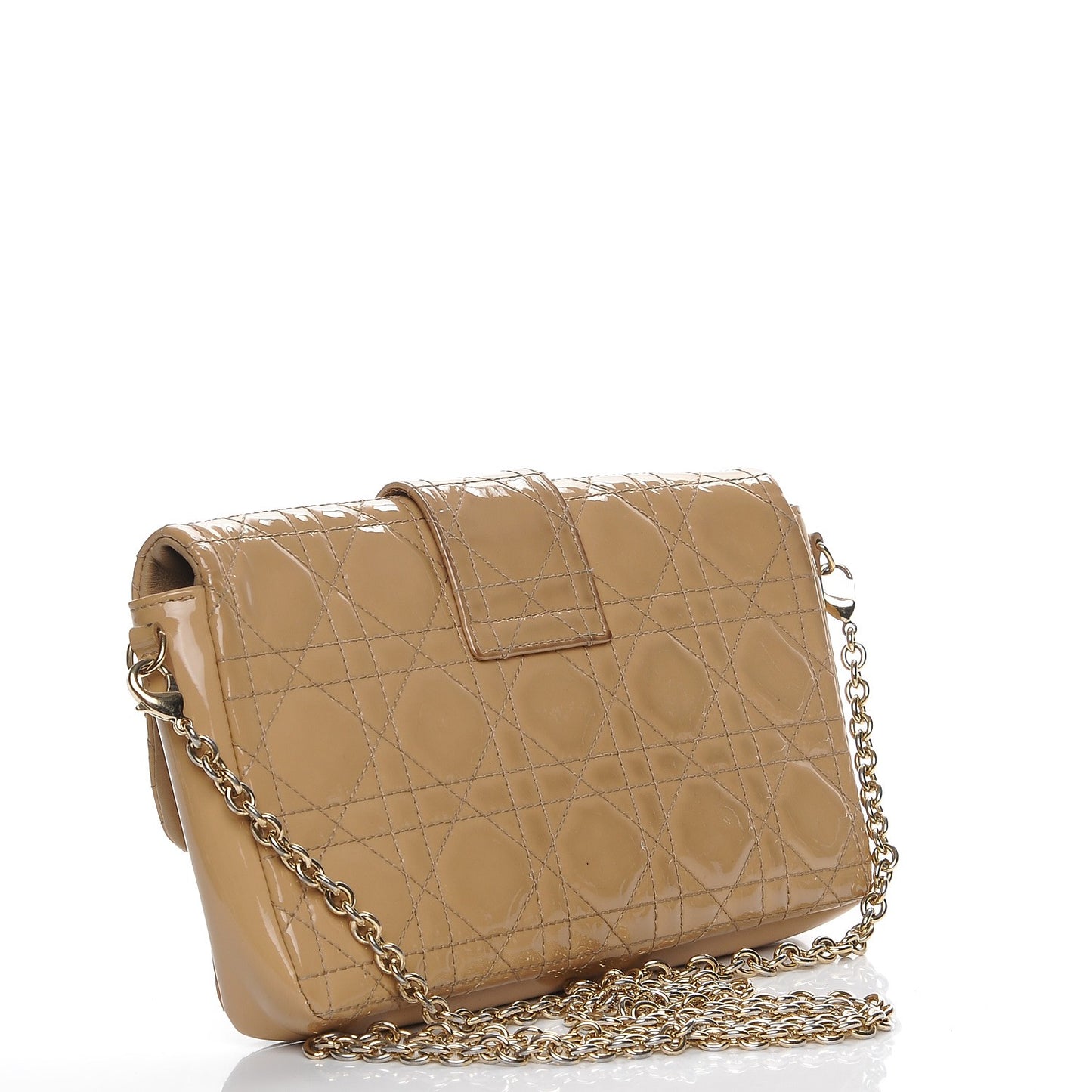 Patent Cannage New Lock Pouch Beige