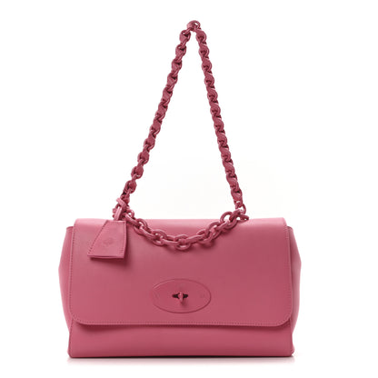 Mulberry Classic Grain Medium Lily Flap Geranium Pink 1 of 9