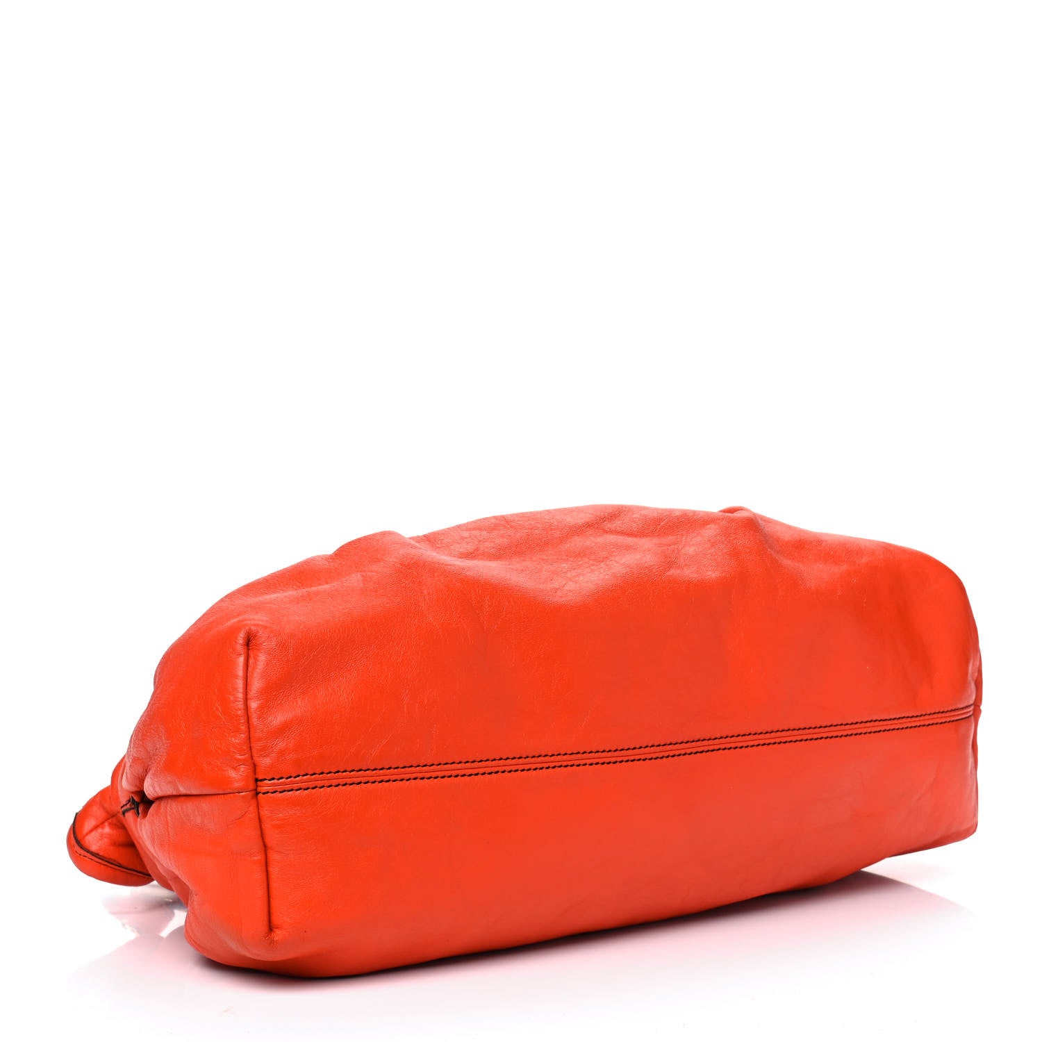 Fendi Calfskin Large Chef Shopper Tote Orange 3 of 12