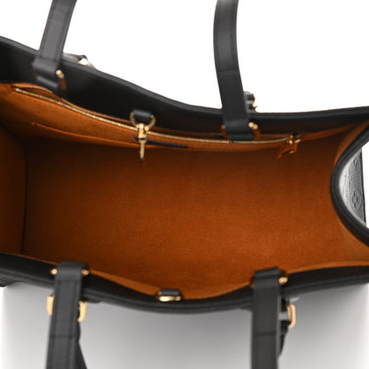 Louis Vuitton Empreinte Monogram Giant Onthego MM Black 4 of 8