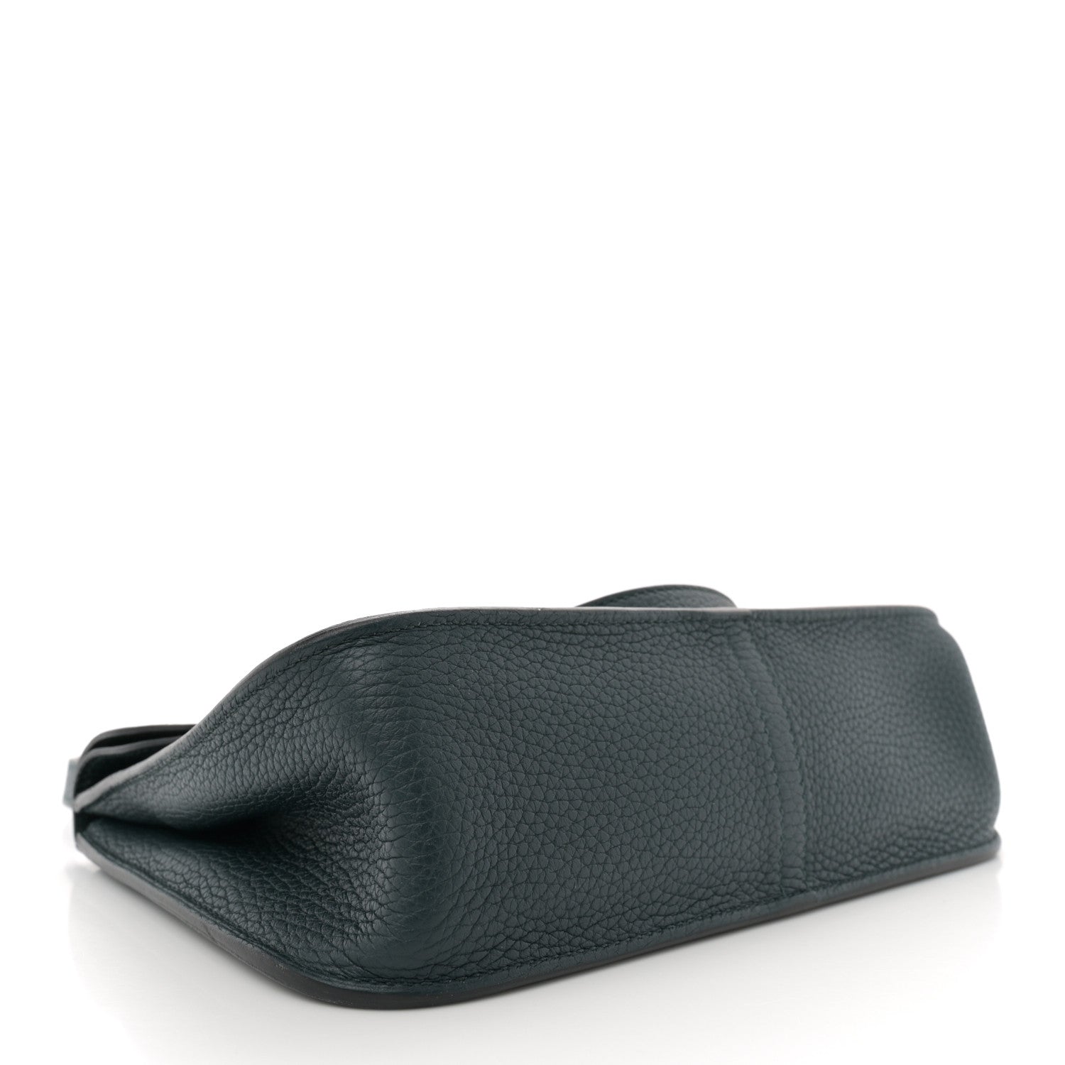 Hermes Taurillon Clemence Halzan 25 Vert Cypress 1672137