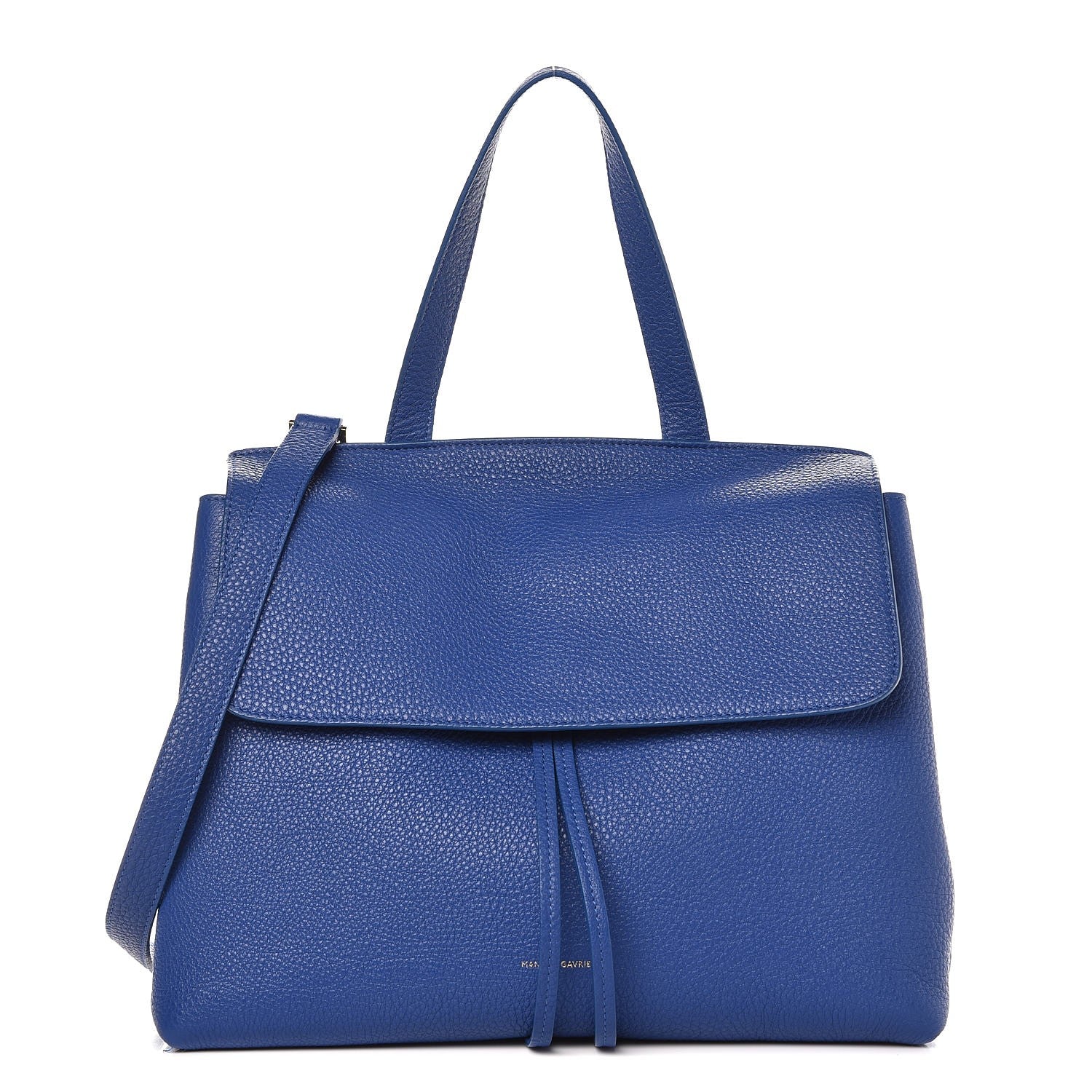 Mansur Gavriel Tumbled Calfskin Lady Bag Royal 1 of 7