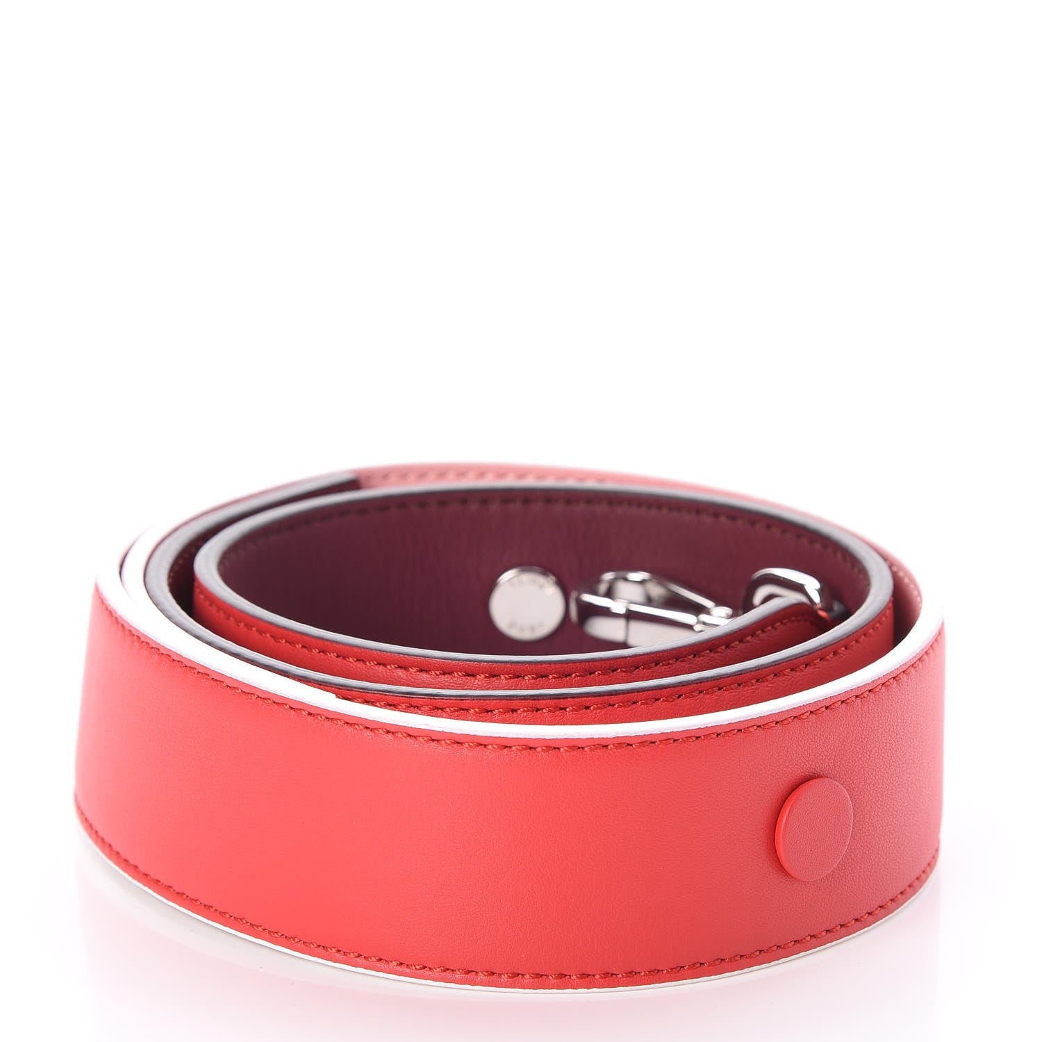 Fendi Calfskin Strap You Flame Bubblegum 3 of 5