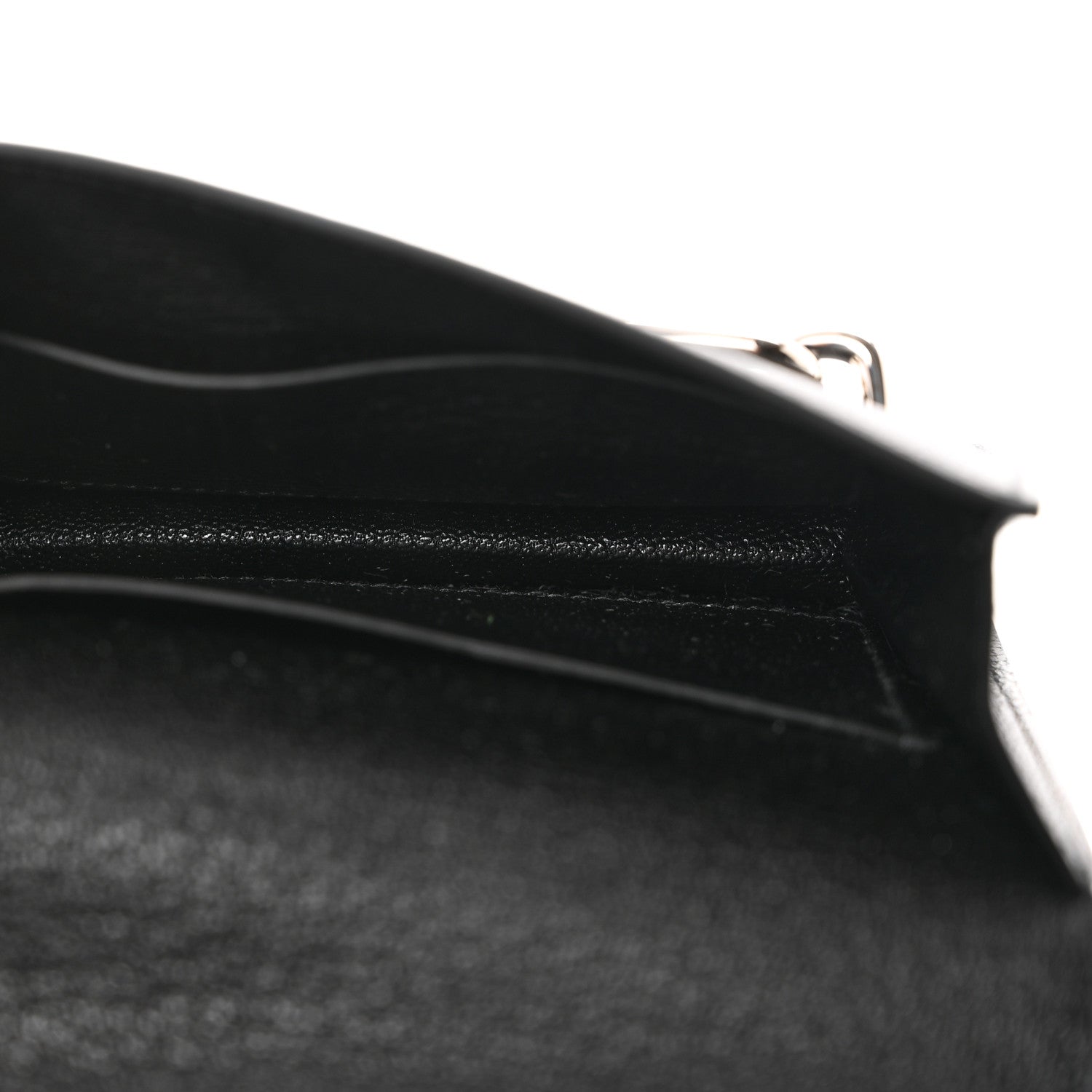 Hermes Chevre Mysore Roulis Slim Wallet Black 6 of 9