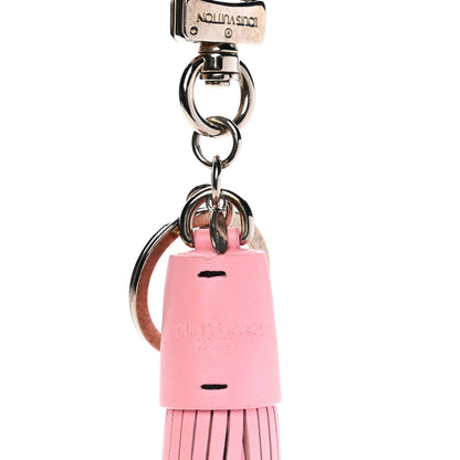 Louis Vuitton Calfskin Tassel Bag Charm Pink 4 of 8