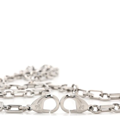 Louis Vuitton Metal Dauphine Chain Long Shoulder Strap Silver 3 of 3