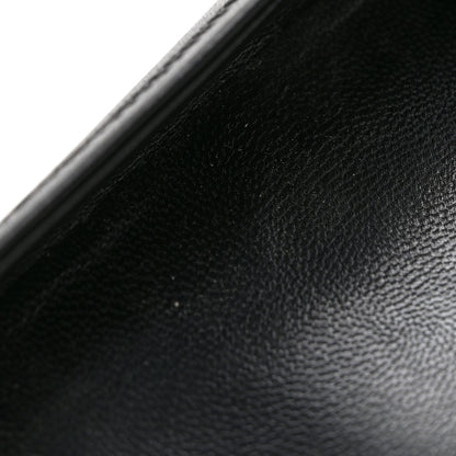 Prada Nappa Metallic Square Toe Ballerina Flats 35.5 Black 10 of 11