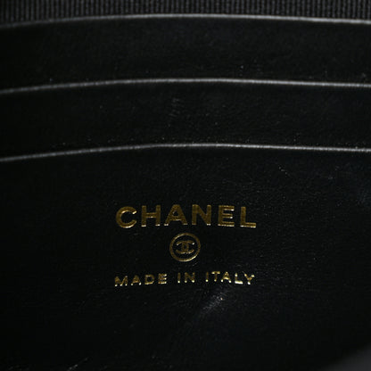 Chanel Shiny Lambskin Quilted 31 Clutch Black 6 of 9