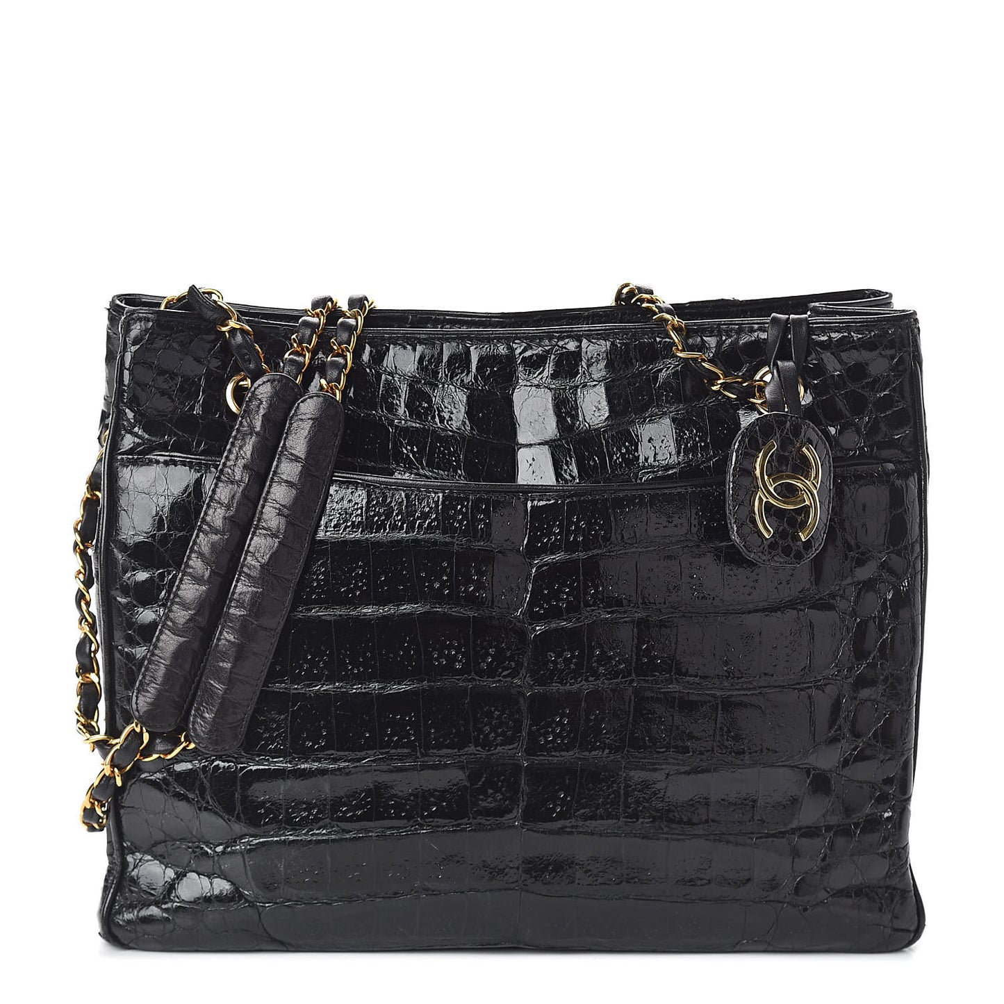 Alligator Tote Black