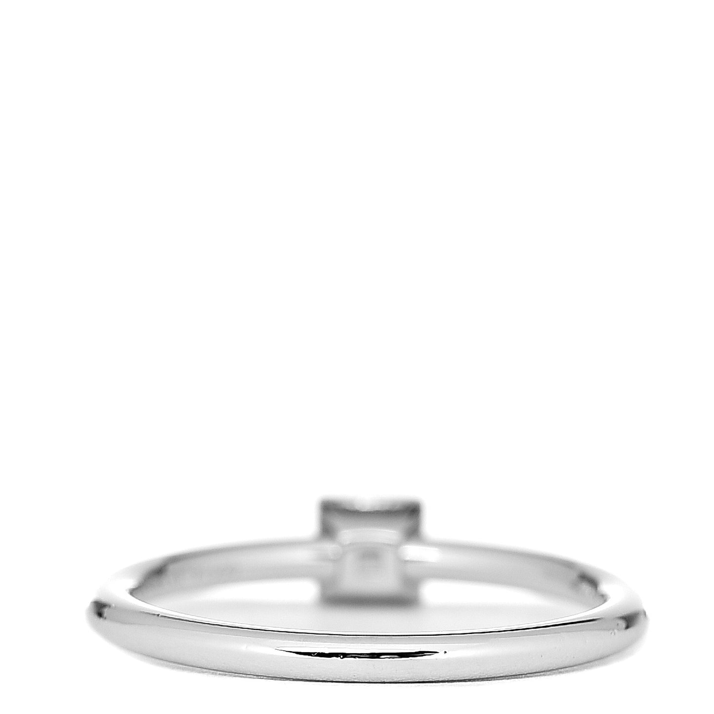 Platinum Diamond .16ct Bezet Ring 50 5.25