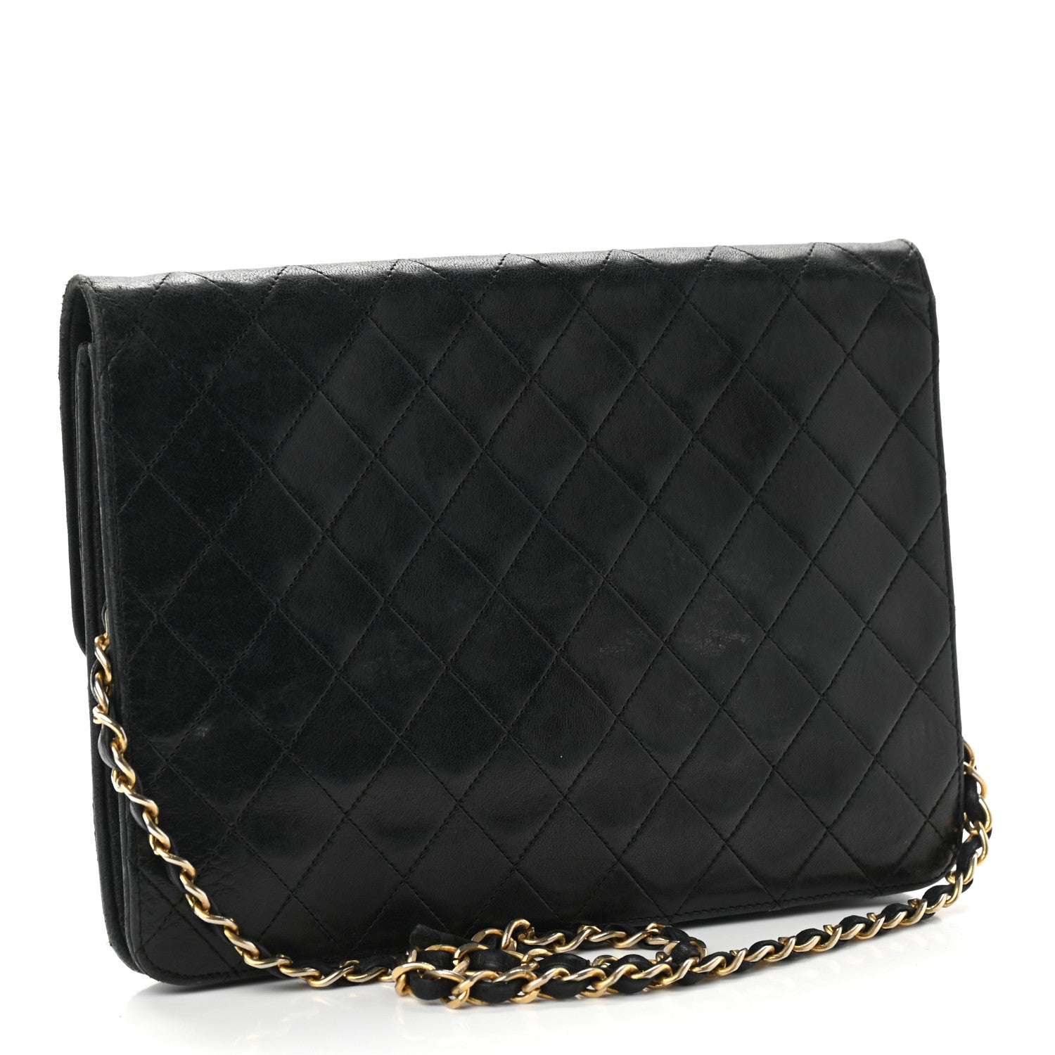 Chanel Lambskin Quilted Small Single Flap Black 3 of 19