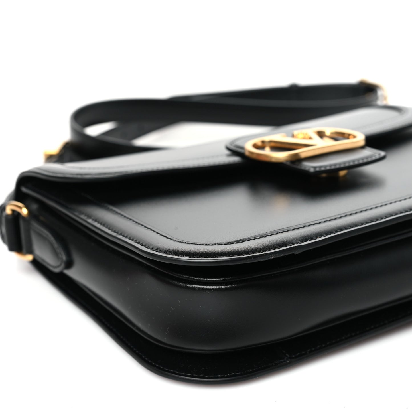 Smooth Calfskin 9to5 Shoulder Bag Black