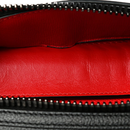 Christian Louboutin Grained Calfskin Studded Tote Black 16 of 17