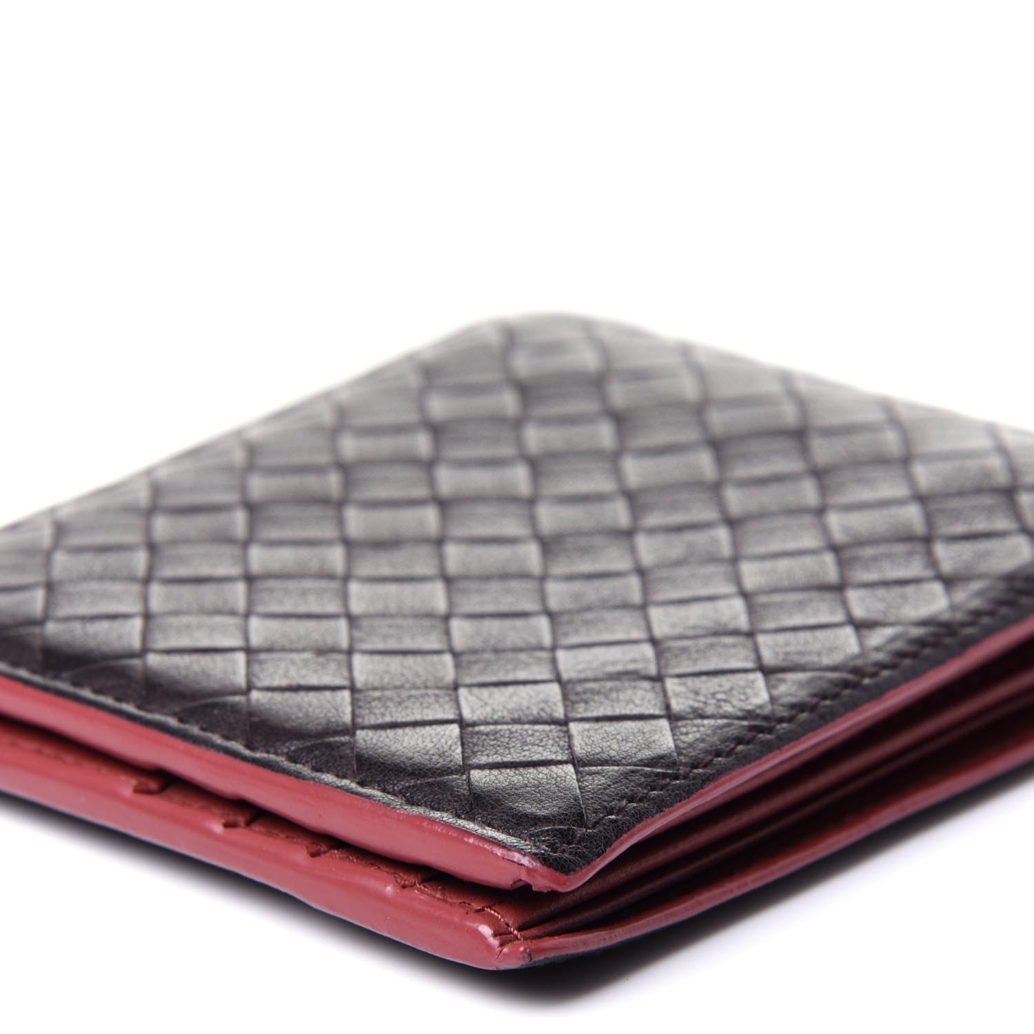 Bottega Veneta Nappa Intrecciato Bi-Fold Wallet Ebano Multicolor 8 of 12