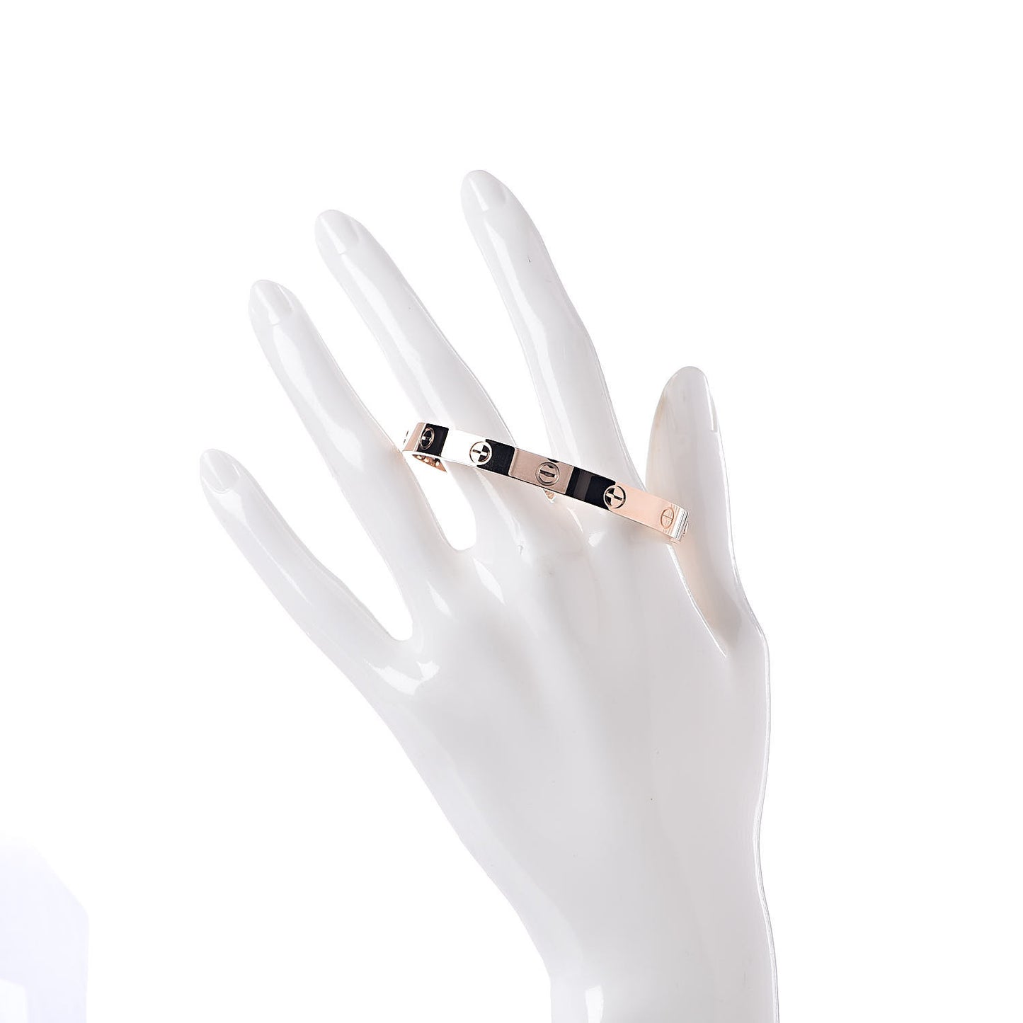 18K Pink Gold LOVE Bracelet 16